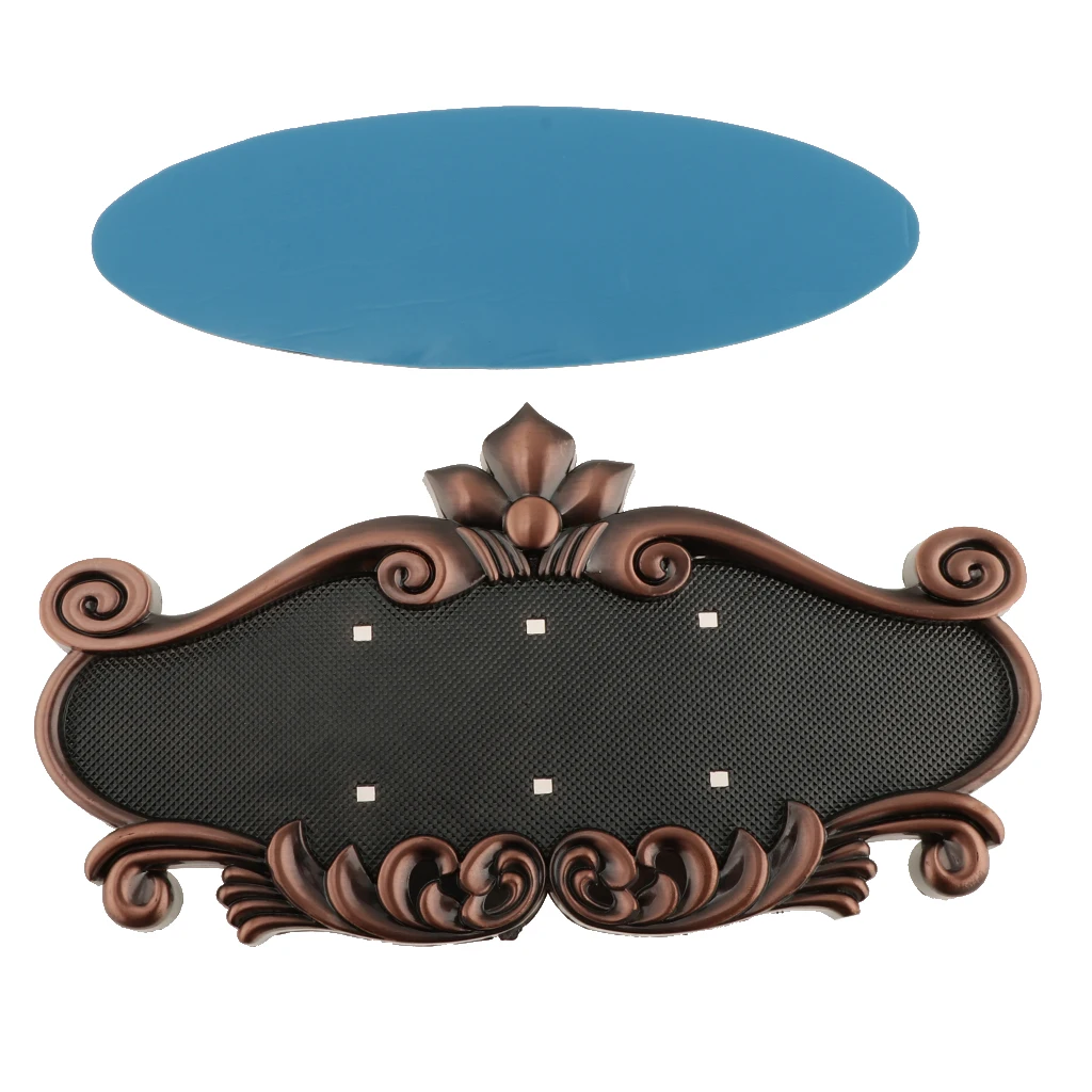Retro Vintage Metal Plaque Room Gate Customized House Address Sign House Hotel Door Gate Number Sticker Plate Sign Decoration