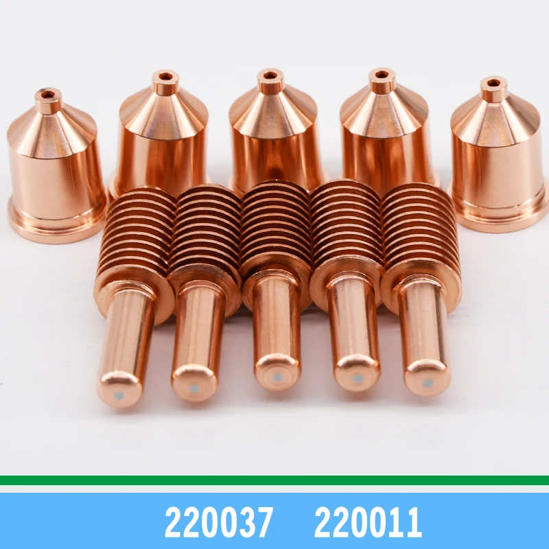 1650 плазменной резки 100A токопроводящий мундштук 220037 электрод 220011 сопло 220047