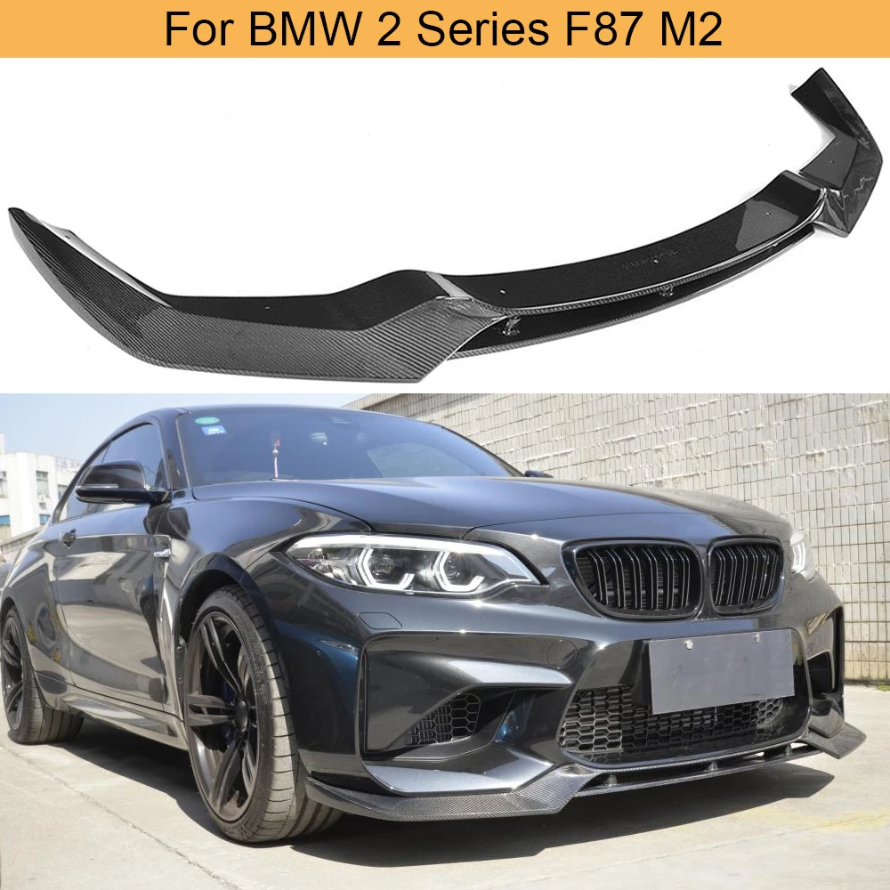 Передний спойлер из углеродного волокна/FRP для BMW 2 серии F87 M2 Base Coupe Door 2016 2017