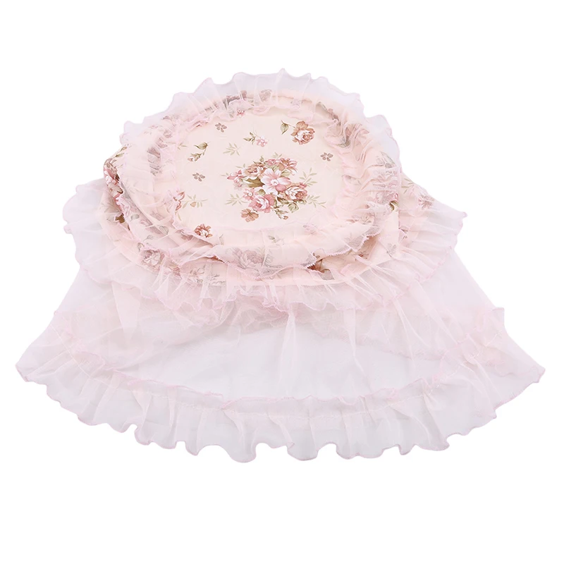 1 шт. модная розовая кружевная ткань диспенсер для воды пылезащитный чехол