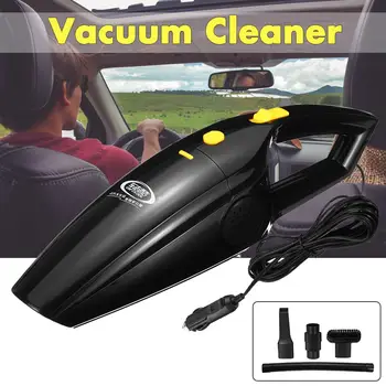 

120W 12V Car Vacuum Cleaner Portable Handheld Super Suction Wet and Dry Dual Use Auto Vacuum Aspirateur Cleaning Tool