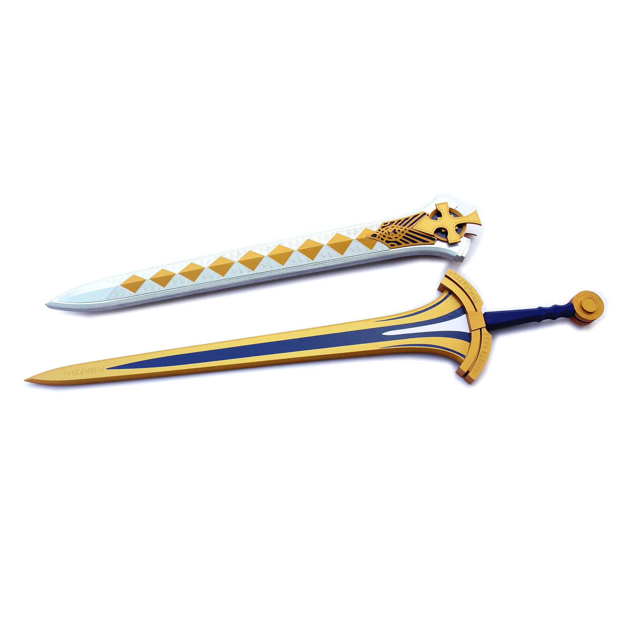 Excalibur Fate King Arthur Pendragon Saber косплей меч и ножны костюм реквизит|Реквизит для