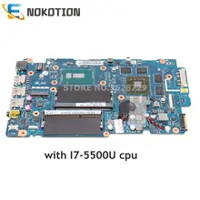NOKOTION материнская плата для ноутбука Dell 14-5448 5448-14MR Материнская плата ноутбука ZAVC1 LA-B015P CN-0VW3X0 0VW3X0 14 дюймов SR23W I7-5500U R7 M265 gpu