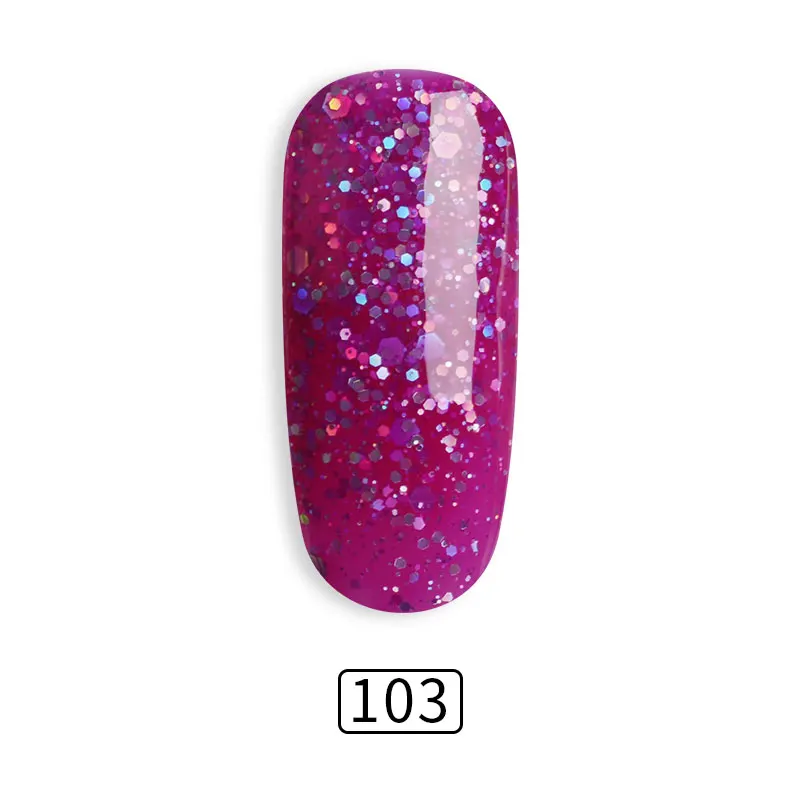 Clever Lady УФ-гель для ногтей Гибридный гвоздь гель лак Esmalte Permanente 110 цветов светодиодный Гель-лак для маникюра Смола 8 мл(2 - Цвет: 103