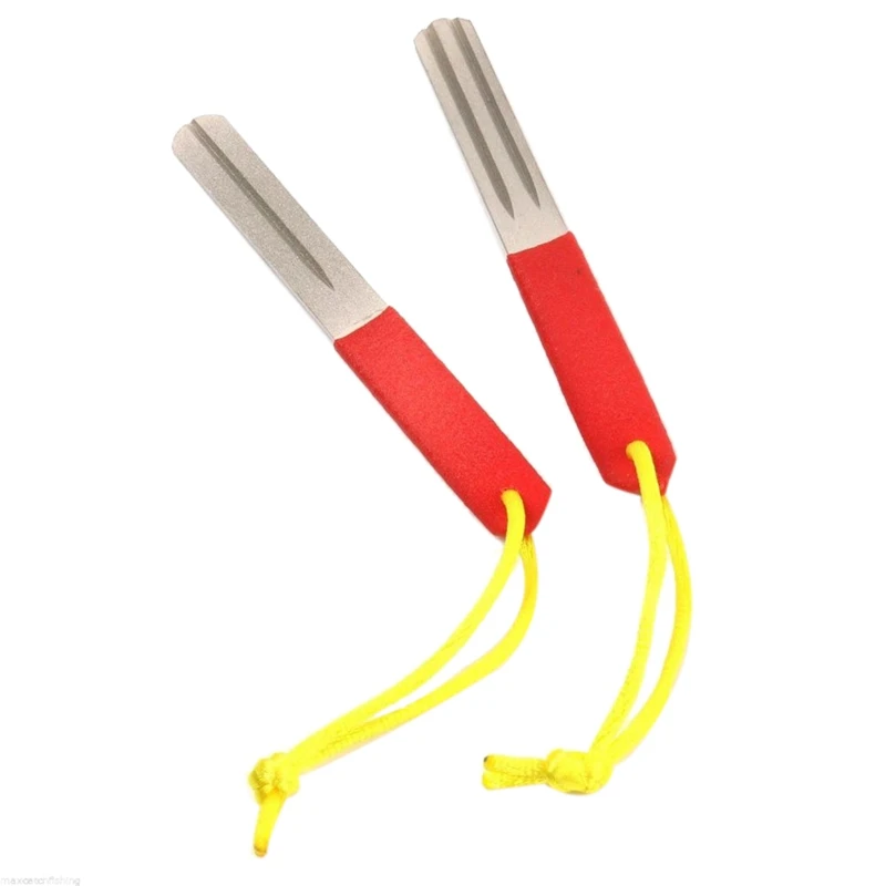 

Diamond Fishhook Fishing Hook Hone Sharpening Fishing Tackle Accessory Tool Knife Sharpening Stone New 1Pc