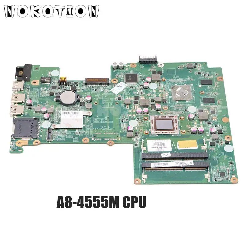 Nokotion 501 001 Main Board For Hp Pavilion Sleekbook 15 Laptop Motherboard Da0u56mb6e0 A8 4555m Cpu 0m Mars 1g Main Board Motherboard Motherboardmotherboard For Hp Pavilion Aliexpress