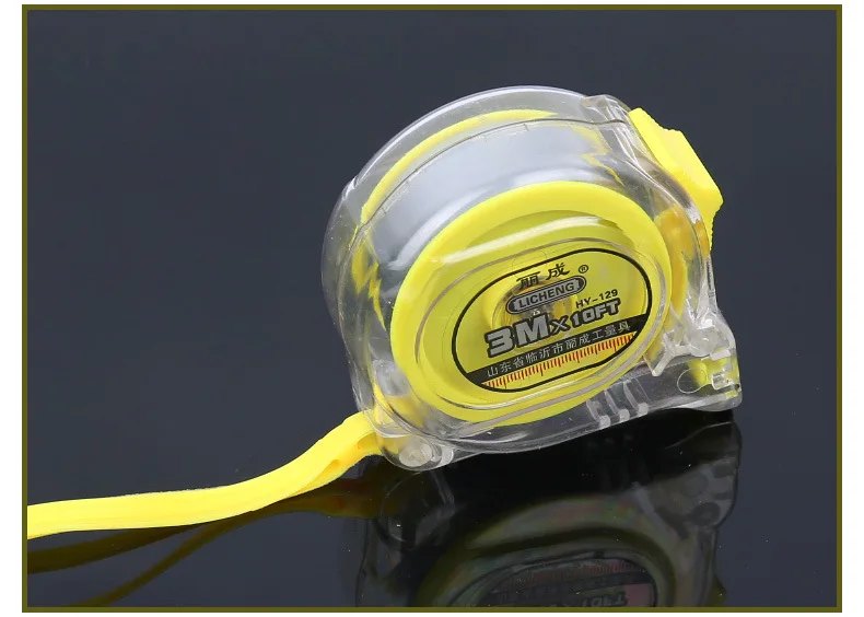 Manufacturers Direct Selling Transparent Tape Measure 5 M Wear-Resistant Thick Multi-functional Steel Tap High Precision Measuri