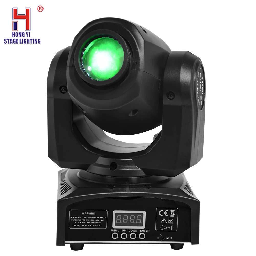 

Moving head dj lights 30W LED Light DMX512 Control Mini Stage Light for DJ Disco Club Party Bar