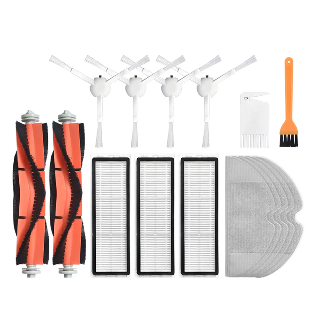 

HEPA Filter Replacement Mop Cloth Rags Main Side Roller Brush for XIAOMI MIJIA 1C STYTJ01ZHM Mi Robot Vacuum Cleaner Spare