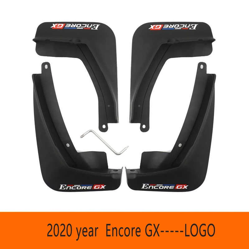 

Car Mud Flaps Splash Guards Mudguards Fender Mudflaps Accessories For Buick New Encore GX 2020 Mudflaps