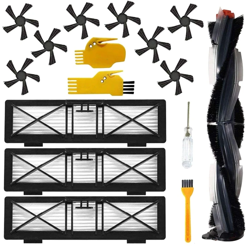 

Replacement for Neato Botvac Robot Vacuum Cleaner D Series D3 D5 D75 D80 D85 Accessories Kit Pack of 1 Main Brush,3 Hepa Filters