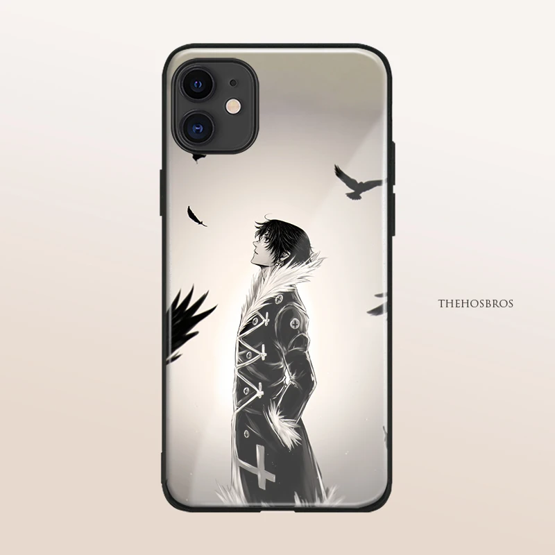 Chrollo Lucilfer Hxh аниме чехол для iPhone 6 6s 7 8 x xr xs 11 pro max Samsung S note 9 10 20 Plus стеклянный