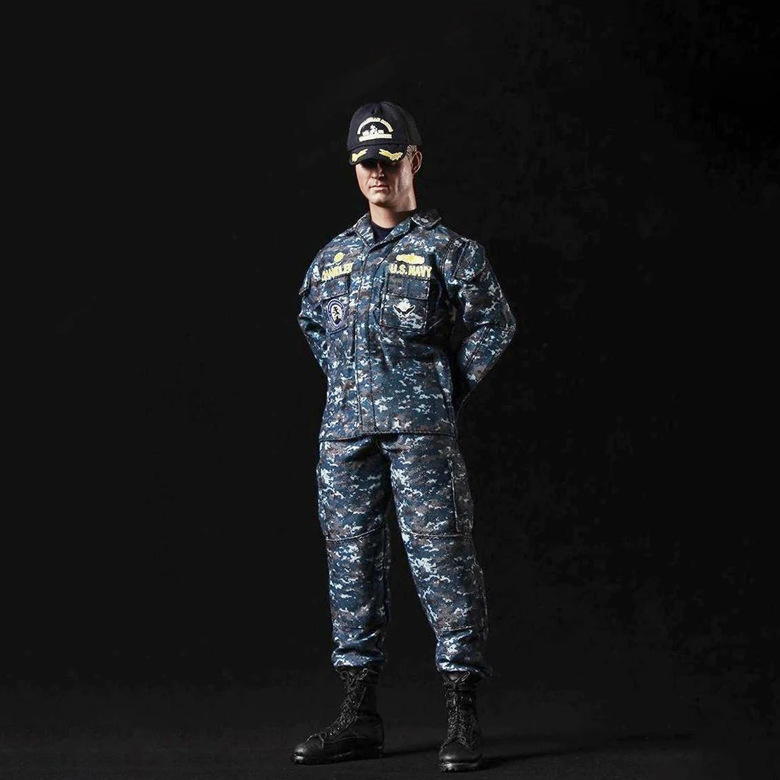 1/6 30 см модель солдата Реалистичная голова скульптура DIY подвижная военный рисунок ВМС США