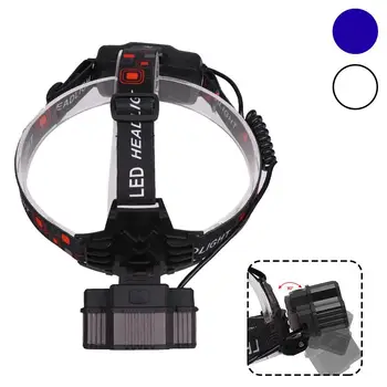 

USB Rechargeable Flashlight Waterproof With Zoomable Working Head Light LED Headlight LED Flashlight LED Torch