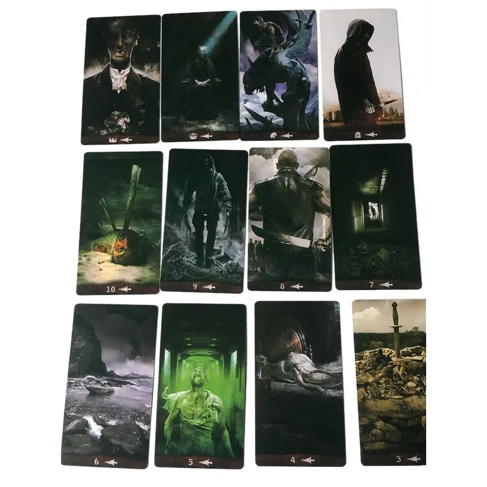 78 Pcs/Set Tarot Z Deck Playing Tarot Cards Tarot For Family Party Board Games Playing Cards New Year Party Entertainment Game