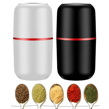 

Electric coffee grinder stainless steel 150W is used to grind spices, pepper, herbs, nuts 100g capacity one-click operation