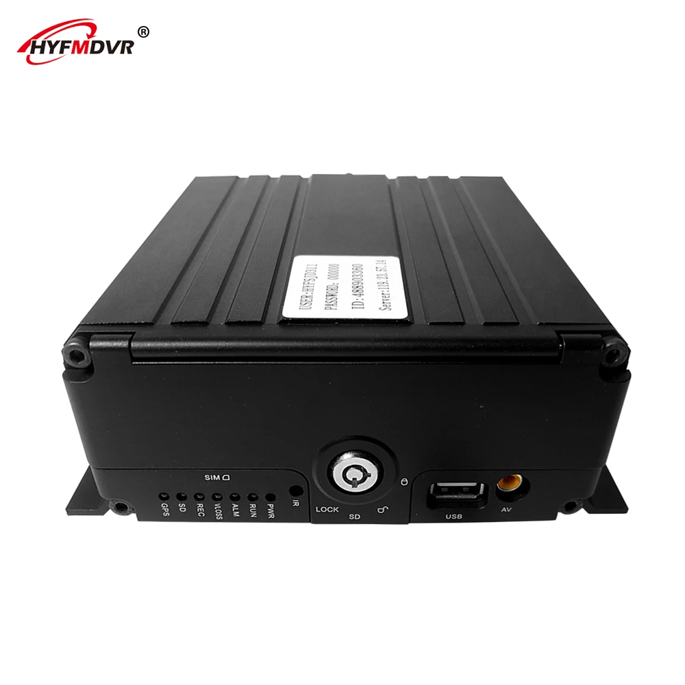 HYFMDVR 6 channel 1080P AHD Mobile Vehicle hard disk 6ch 3g gps wifi dvr truck / bus / taxi PAL / NTSC