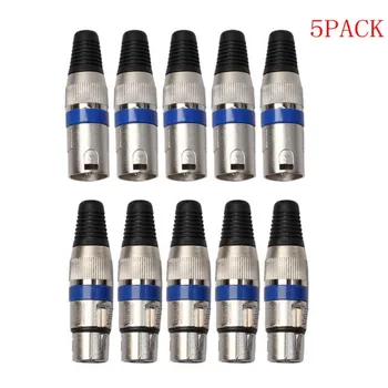 

3P Three Cores Audio Cable XLR Male And Female 3P Three Cores Balance Connector Caron Male And Female Connector