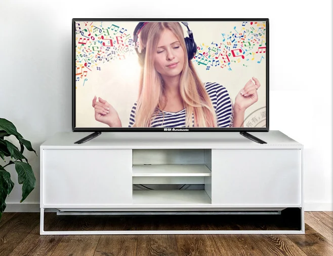 HDMI VGA Full HD monitor 1920*1080 size 32 38 40 42 46 50 55 inch global version multi languages WIFI smart T2 led TV television