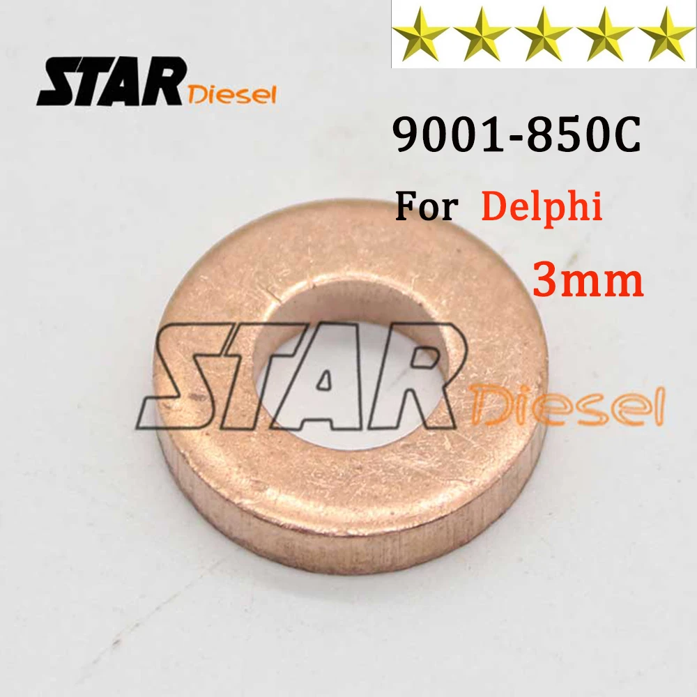 Медное сопло для дизельных форсунок 9001850C 3 мм 10 шт. 9001-850C впрыскивающее медное