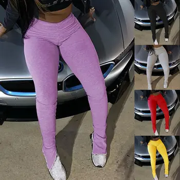 

Women's Casual Pants Seamless Leggings Women Fashion Pants 2020 New Sexy Sports Leggings Gym High Waist Skinny Leggings
