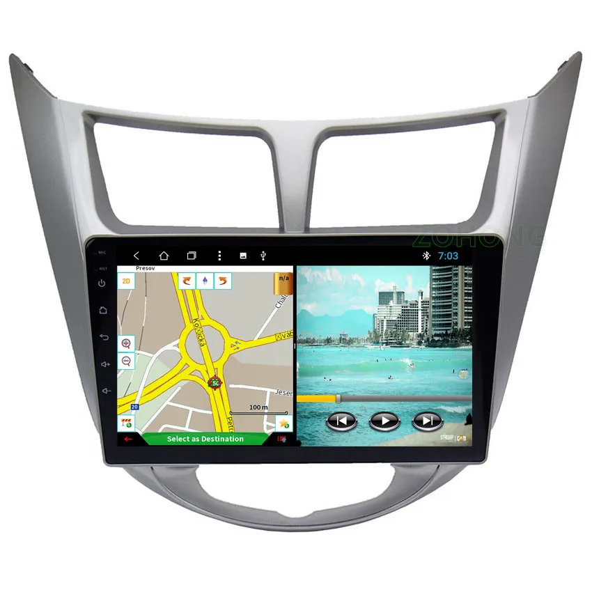 Sale PIP Octa Core 2+32Gb for Hyundai Solaris Accent CAR radio multimedia video player CAR gps navigation Android 8.1 autoradio WIFI 34