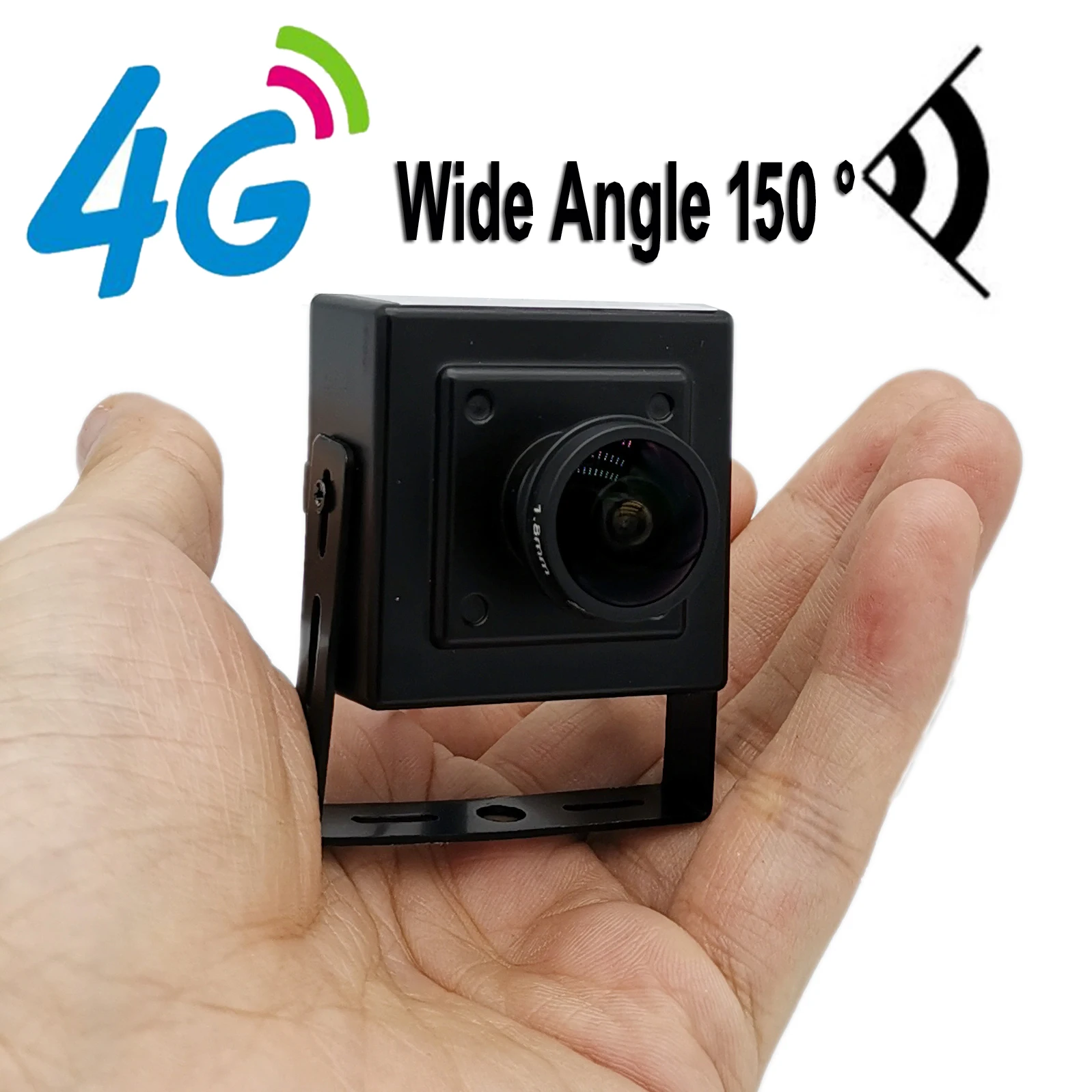 Mini 4G SIM Card IP Camera 1080P 5MP HD Indoor Security