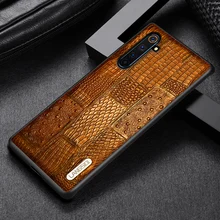 Luxury Phone case For Realme C3 7 7PRO 6 pro X2 Pro X7 X50 PRO Shockproof back cover For OPPO A9 A5 2020 Reno 3 Genuine leather