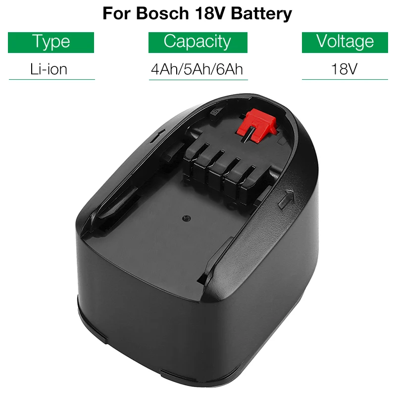 Сменный литий-ионный аккумулятор 18 в 4/5/6 Ач для Bosch PSR LI-2 PSB 2607335040 2607336039(Type C) AL1830CV