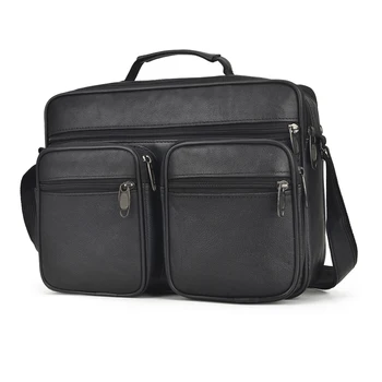 

Men Bag Genuine Leather Bags High Capacity Business Shoulder Bags Crossbody Bags For Men Handbags