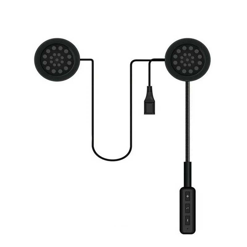 Звонок мотоциклетный шлем динамик USB Черный зарядный кабель запасной аксессуар Bluetooth 4,0