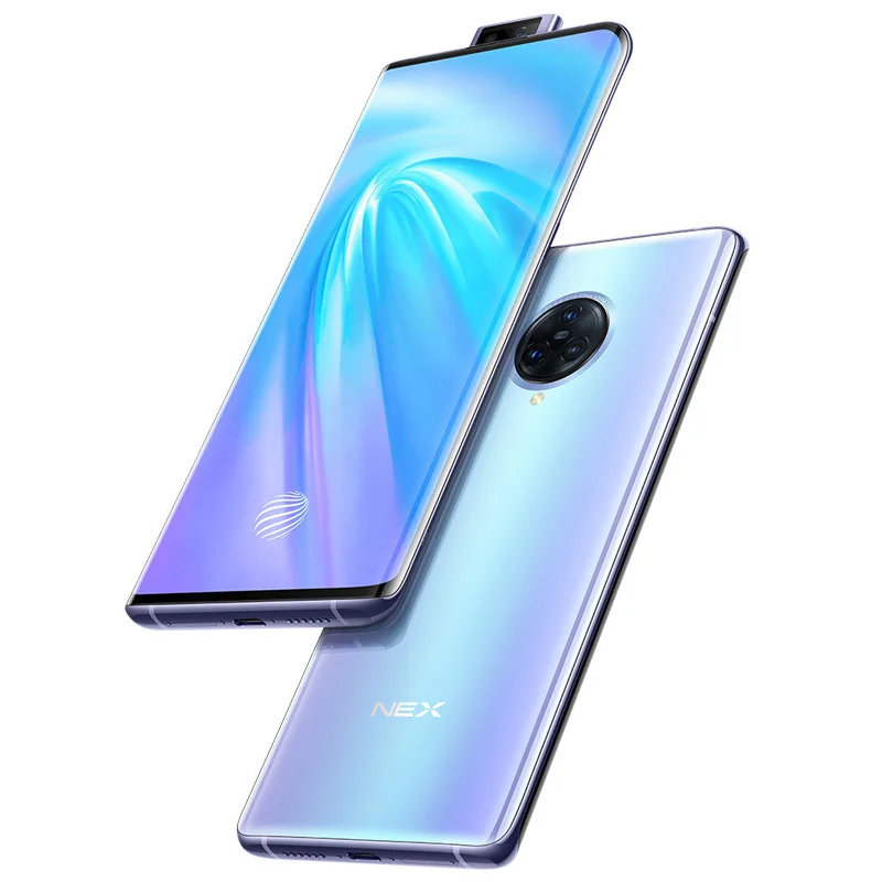 Vivo Nex 3 4G LTE мобильный телефон Snapdragon 855 Plus Android 9,0 6,8" Super Amoled 8 Гб ram 128 ГБ rom 64.0MP 44 Вт Зарядное устройство