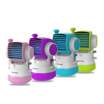 

Mini Portable Air Conditioner Desktop Air Cooler Fan Compact Evaporative Cooler Air Humidifier for Office Dorm In-car (3 Pack)