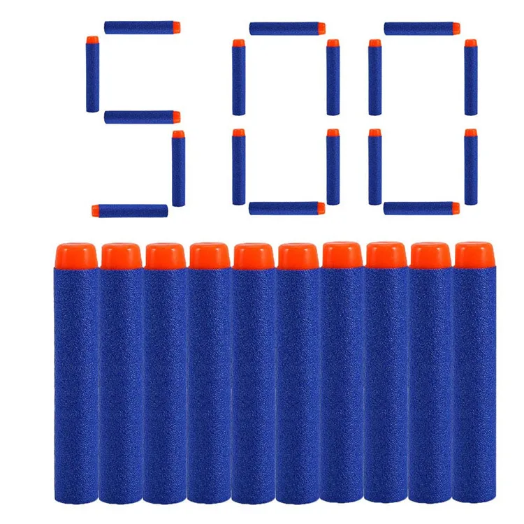 100 шт для пуль Nerf, мягкая полая головка 7,2 см, запасная игрушка дартс, пули для пуль серии Nerf, бластеры, рождественский подарок для детей