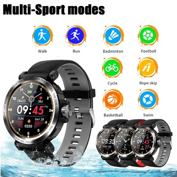 

Smart bracelet Watch Bluetooth 4.0 Health Tracker 1.28" Touch Screen Heart Rate Sleep Monitor Message Reminder For Android IOS