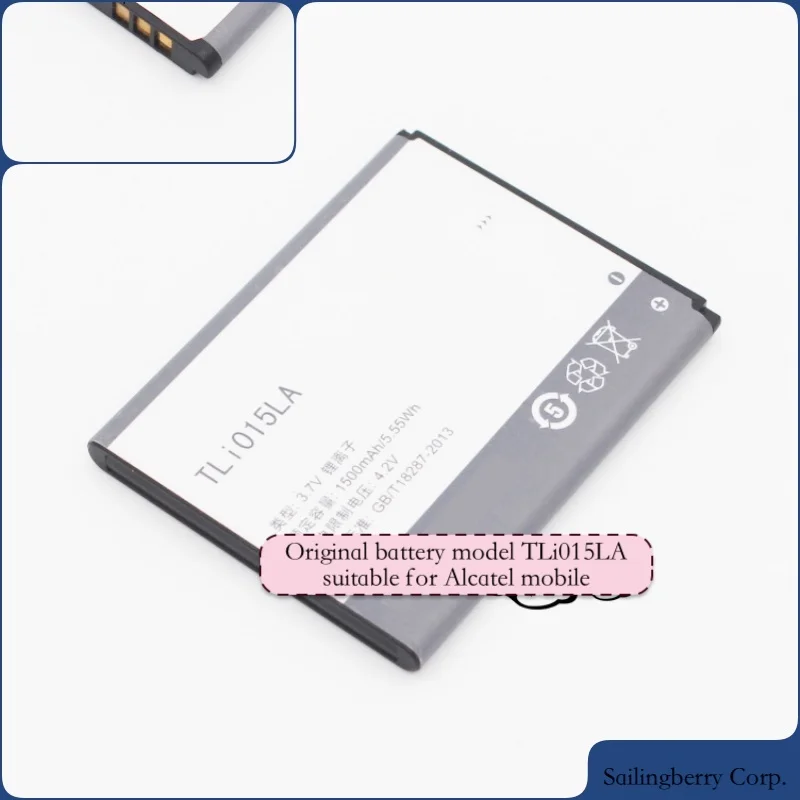 Аккумулятор подходит для Alcatel Mobile с батареей модели TLi015LA