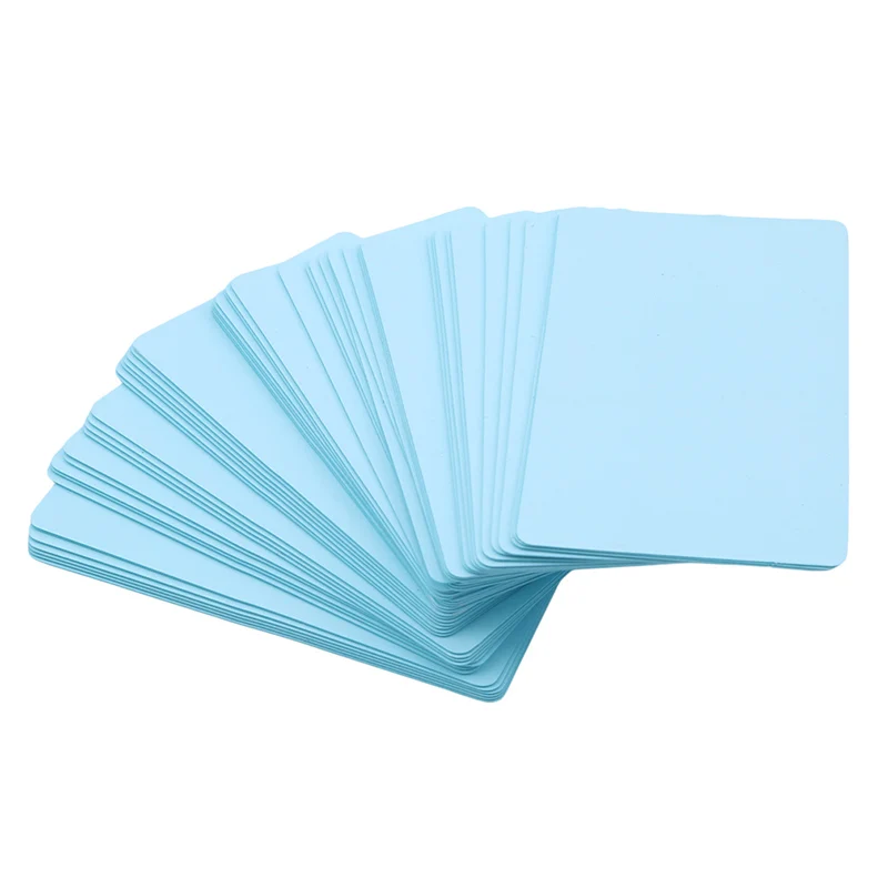  100 Pcs Message Memo Party Gift Thank You Cards Label Bookmarks Learning Cards Kraft Paper Card Bus - 4.00019E+12