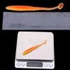 Caminar pez señuelo de pesca de señuelo para sábalo de cebo 75mm 95mm 125mm T-cola Wobblers Swimbait olor atrayente cebo Artificial, ► Foto 3/5