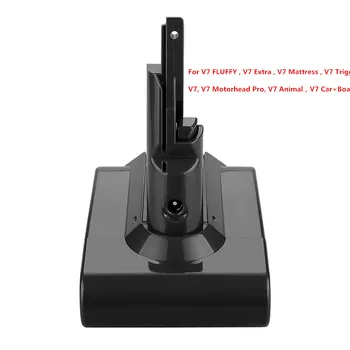 

High Quality 4.0Ah 21.6V 4000mAh Li-ion V7 Battery for Dyson V7 FLUFFY /Extra / Mattress/Trigger/Animal free shipping