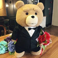 45 см 9 видов стилей фильм Тед плюшевый медведь плюшевые игрушки в костюме мальчик Ted мягкие игрушки/животные подарок хорошего качества невеста в платье