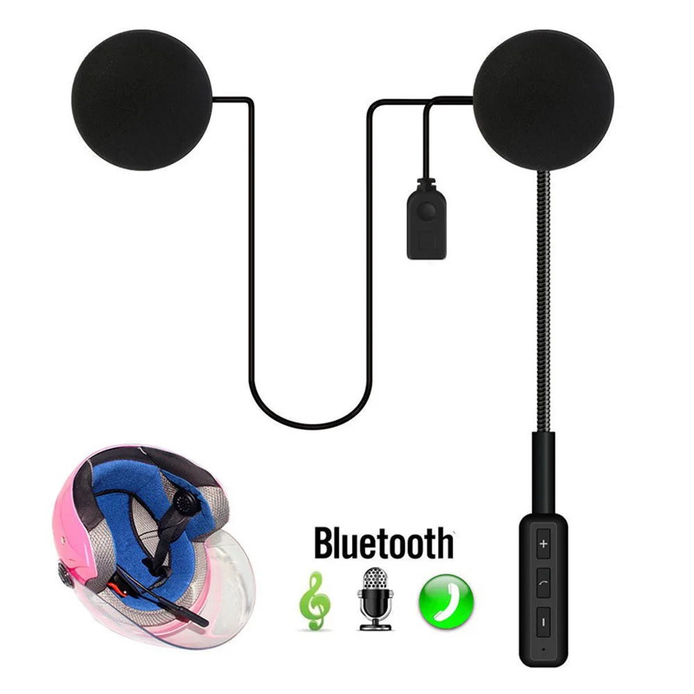 Беспроводные Bluetooth наушники MH01 для мотоцикла гарнитура на шлем двойная