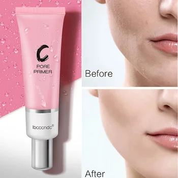 

Korea Cosmetics Facial Primer Base Makeup for Face Brighten Skin Pore Concealer Primer Cream Rose Essence Before Foundation