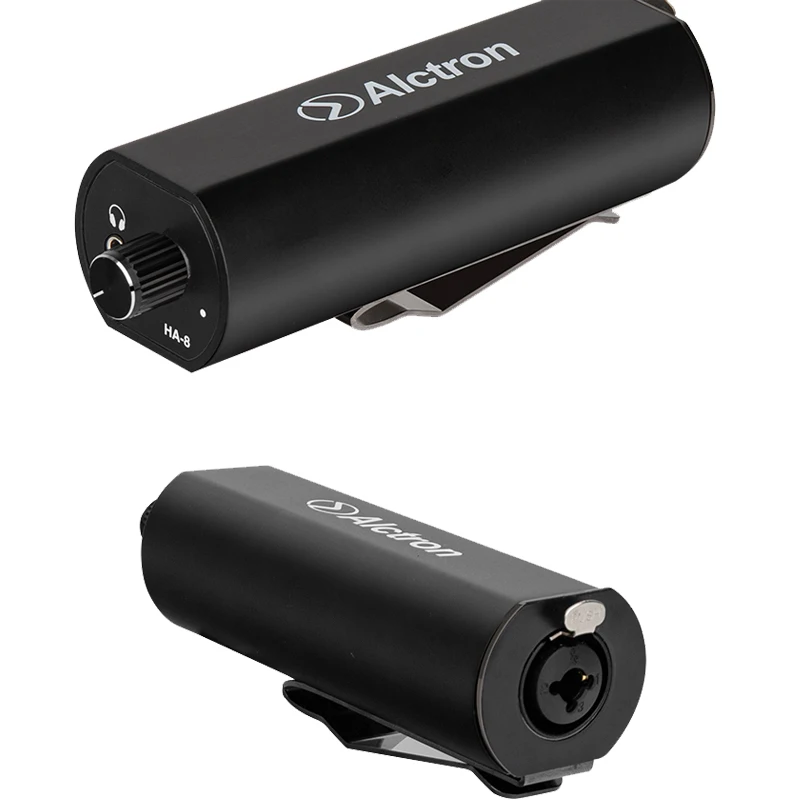 Alctron HA 8 mini portable headphone amplifier used in stage performance studio specific chip
