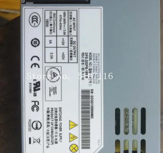 Для DPS-200PB-185 B 190W блок питания будет полностью испытания перед отправкой