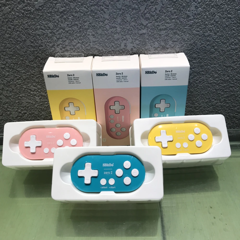 8bitdo Zero 2 Mini Bluetooth Gamepad For Nintendo Switch Windows Android Macos Gamepads Aliexpress