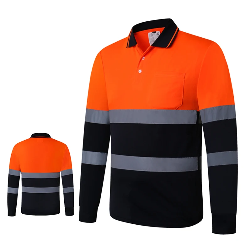 Long Sleeve Polo Workwear Shirt 