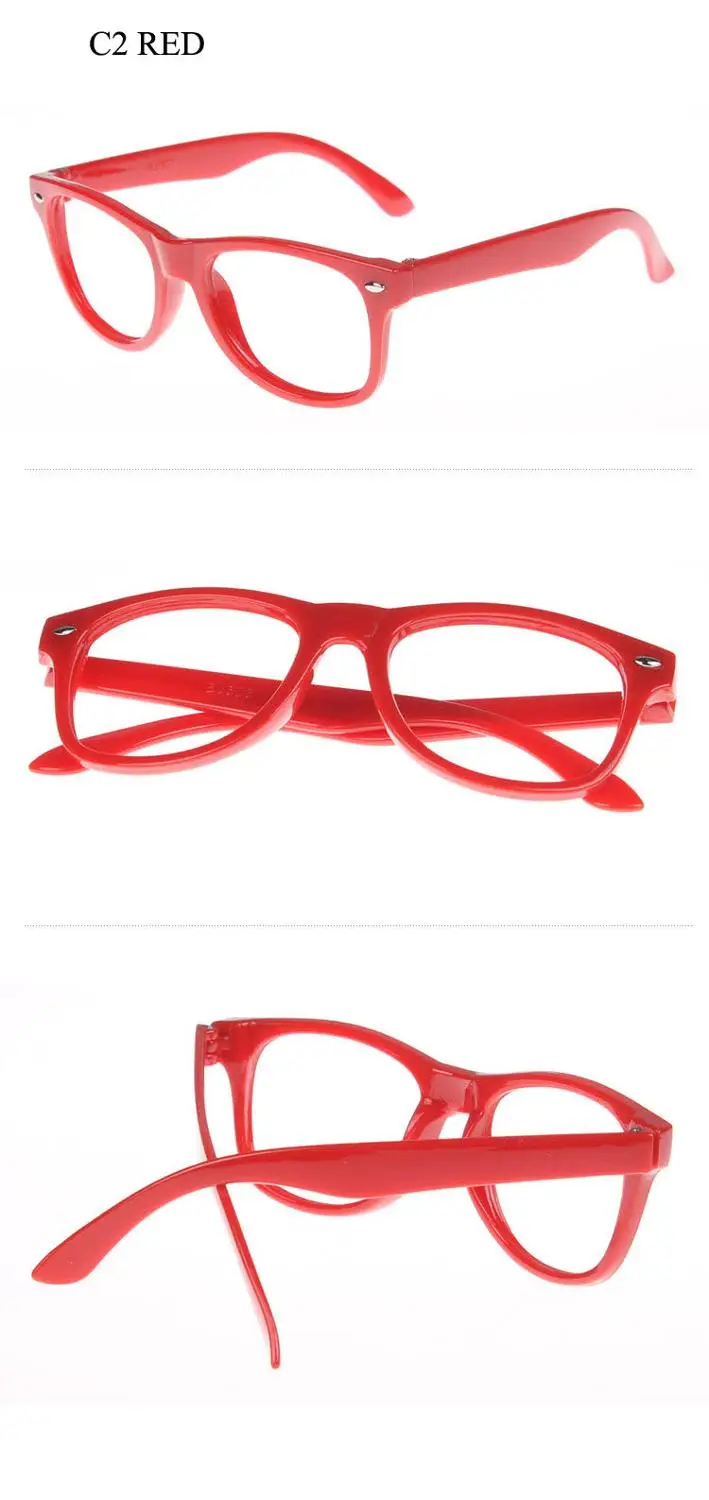 Новое поступление года, квадратная оправа для очков, черные и красные очки, милые солнечные очки для девочек и мальчиков, модный стиль для детей возрастом от 3 до 12 лет, унисекс - Цвет оправы: C2