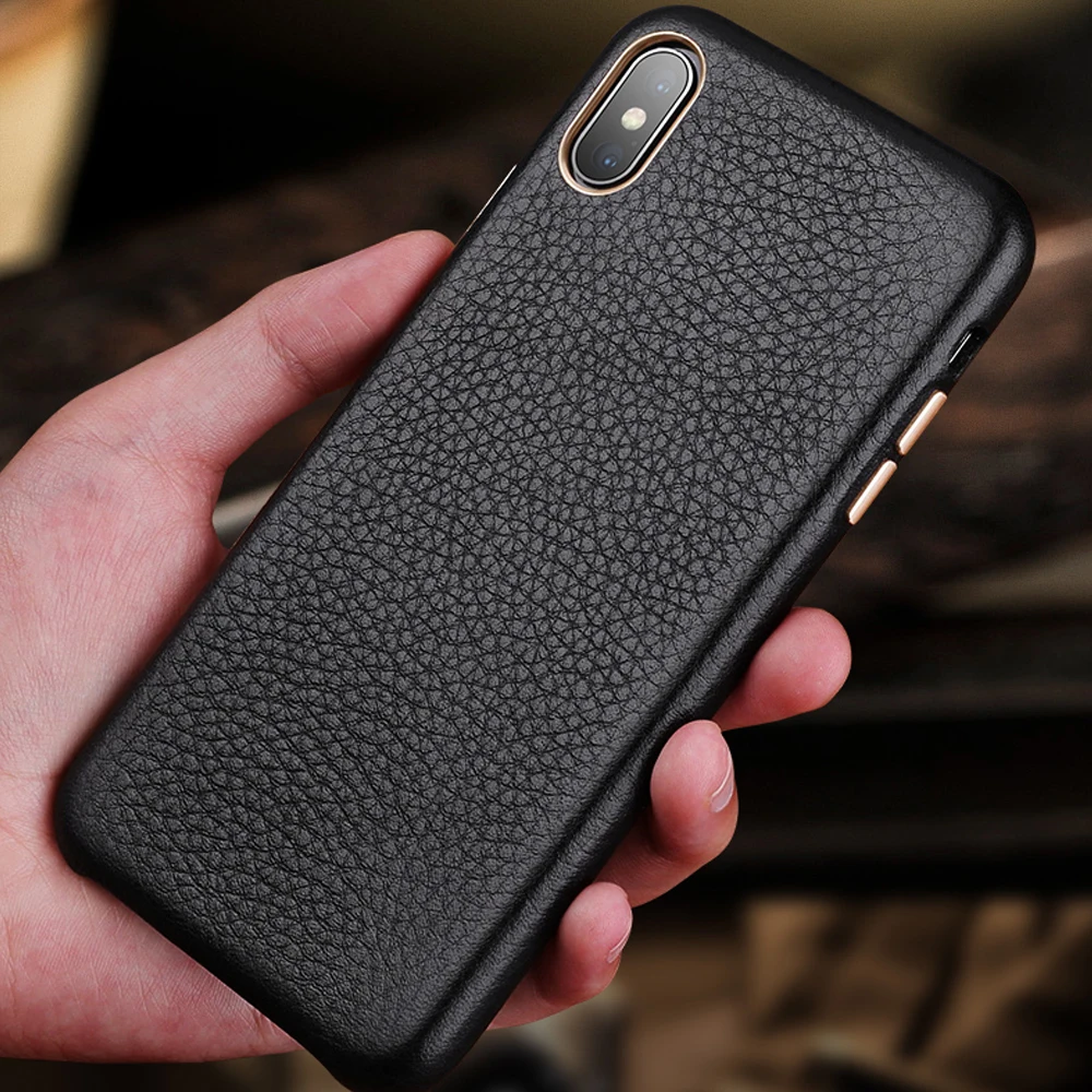 

Premium Leather Case For iPhone 8 7 6 6s Plus Xr X Xs Max Luxury Slim Soft Bumper Protective Cover Cases for Apple iPhone Xr