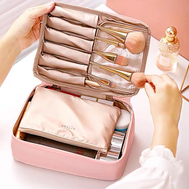 Borse per cosmetici da donna custodie per trucco da viaggio portatili Beauty  Case Trousse De Toilette custodia impermeabile Make Up Organizer -  AliExpress