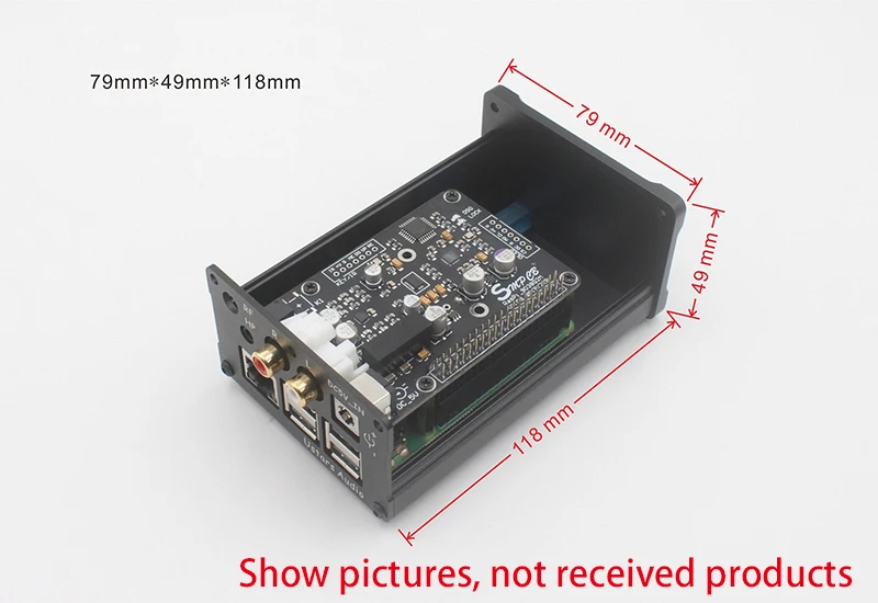 R93 AK4493 ies 32 бит/384 кГц DSD128 декодер DAC HiFi аудио цифровой плеер сетевой плеер плата для Raspberry Pi